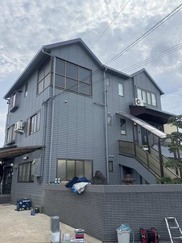 事務所兼戸建て外壁塗装